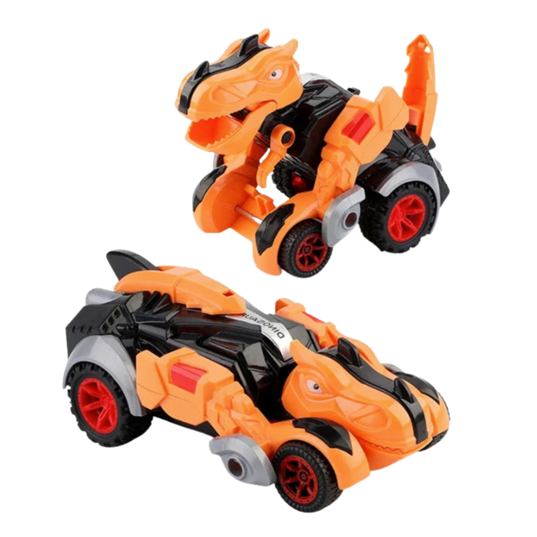2-in-1 Dino Monster Truck β Transforming Car to Robot Toy