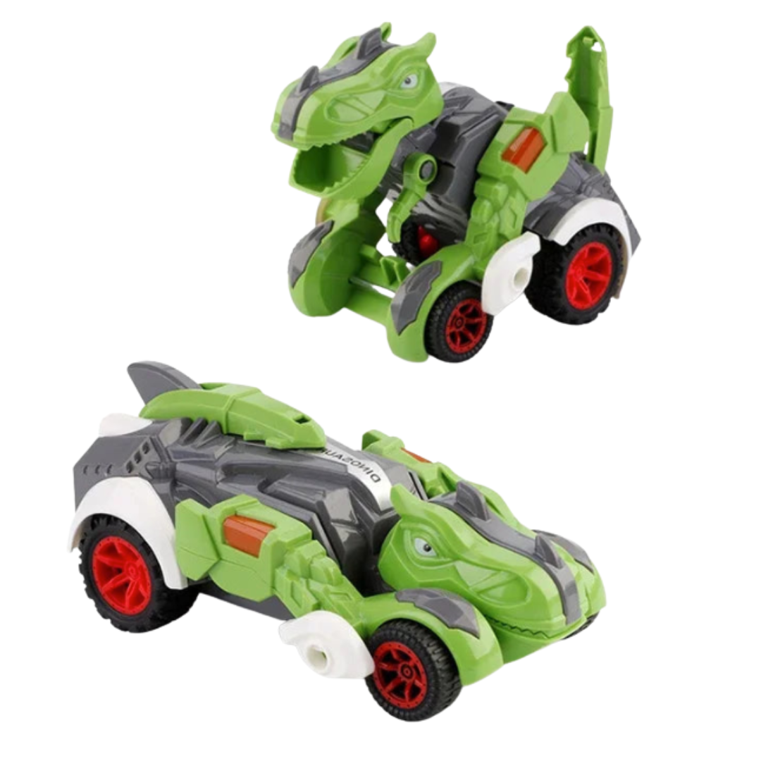 2-in-1 Dino Monster Truck β Transforming Car to Robot Toy