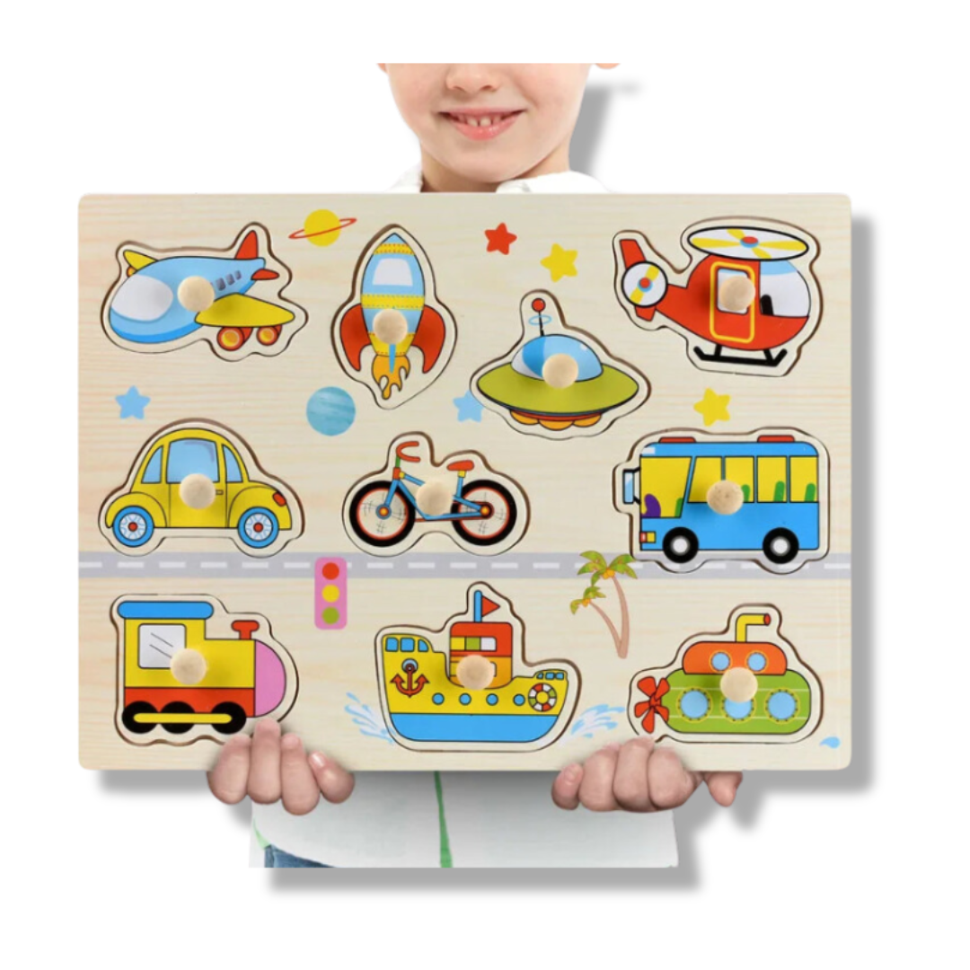 Montessori Wooden Puzzles