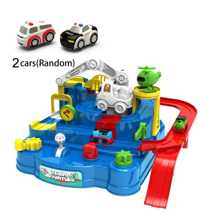 Car Train Track Adventure Set
