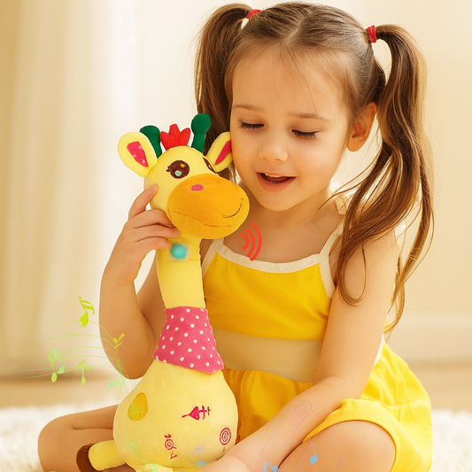 🦒 Dancing Talking Giraffe Toy with Music, Lights & Motion