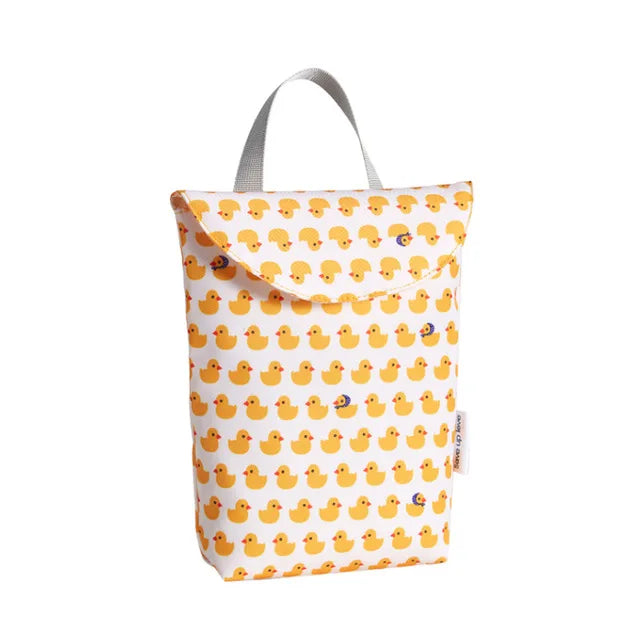 Reusable Baby Diaper Organizer โ Waterproof Portable Mummy Bag