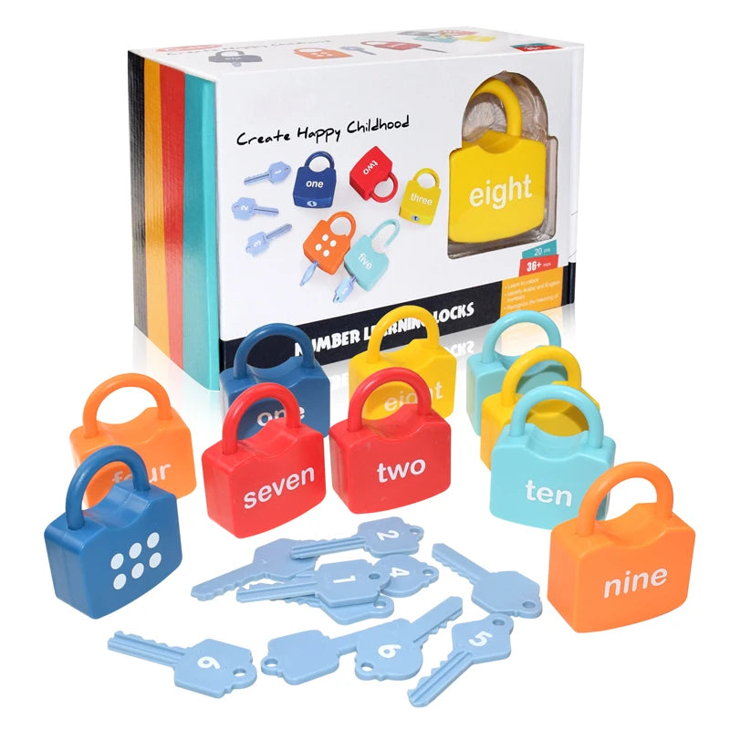 Alphabet Lock & Key Learning Set