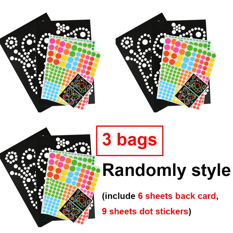 Funny Puzzle Dot Stickers ā Cute Animal Mosaic Craft Set for Kids