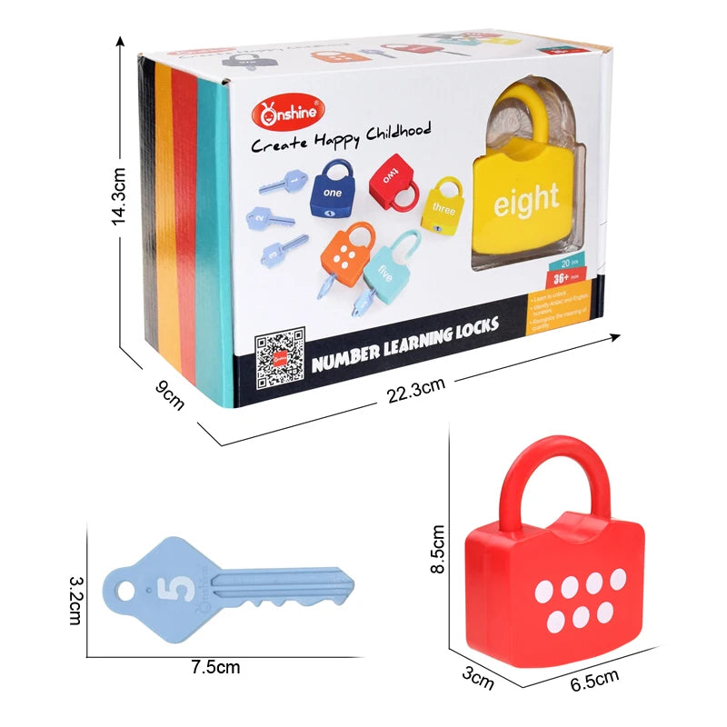 Alphabet Lock & Key Learning Set