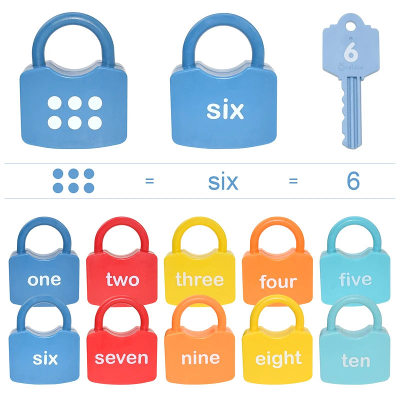 Alphabet Lock & Key Learning Set