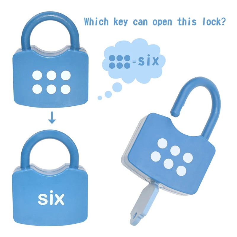 Alphabet Lock & Key Learning Set