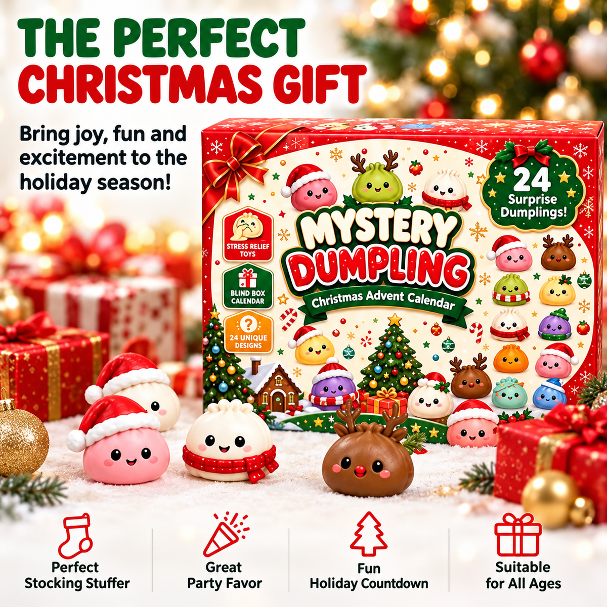 Christmas Squishy Advent Calendar