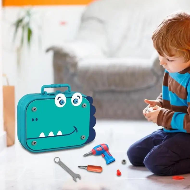 The Electric Drill Assembly Puzzle Toy Set