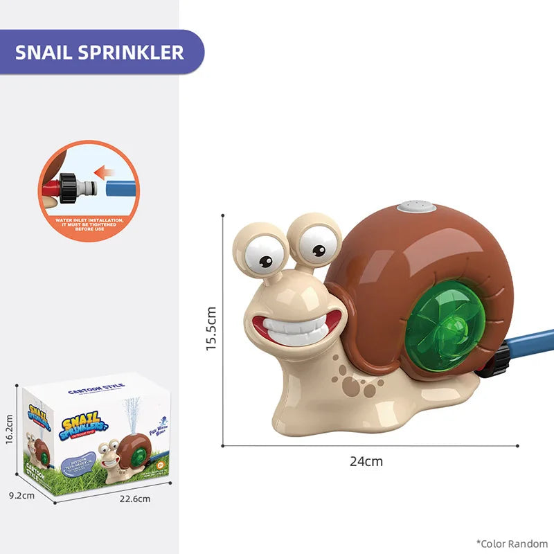 SplashSnail - Garden Sprinkler Toy