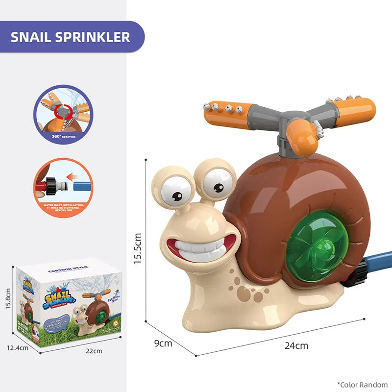 SplashSnail - Garden Sprinkler Toy