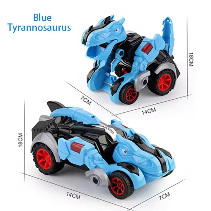 2-in-1 Dino Monster Truck β Transforming Car to Robot Toy