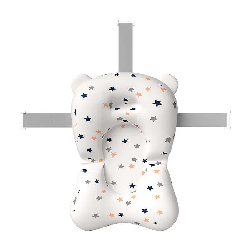 Baby Bath Support Pad โ Adjustable Floating Bath Seat for Newborns
