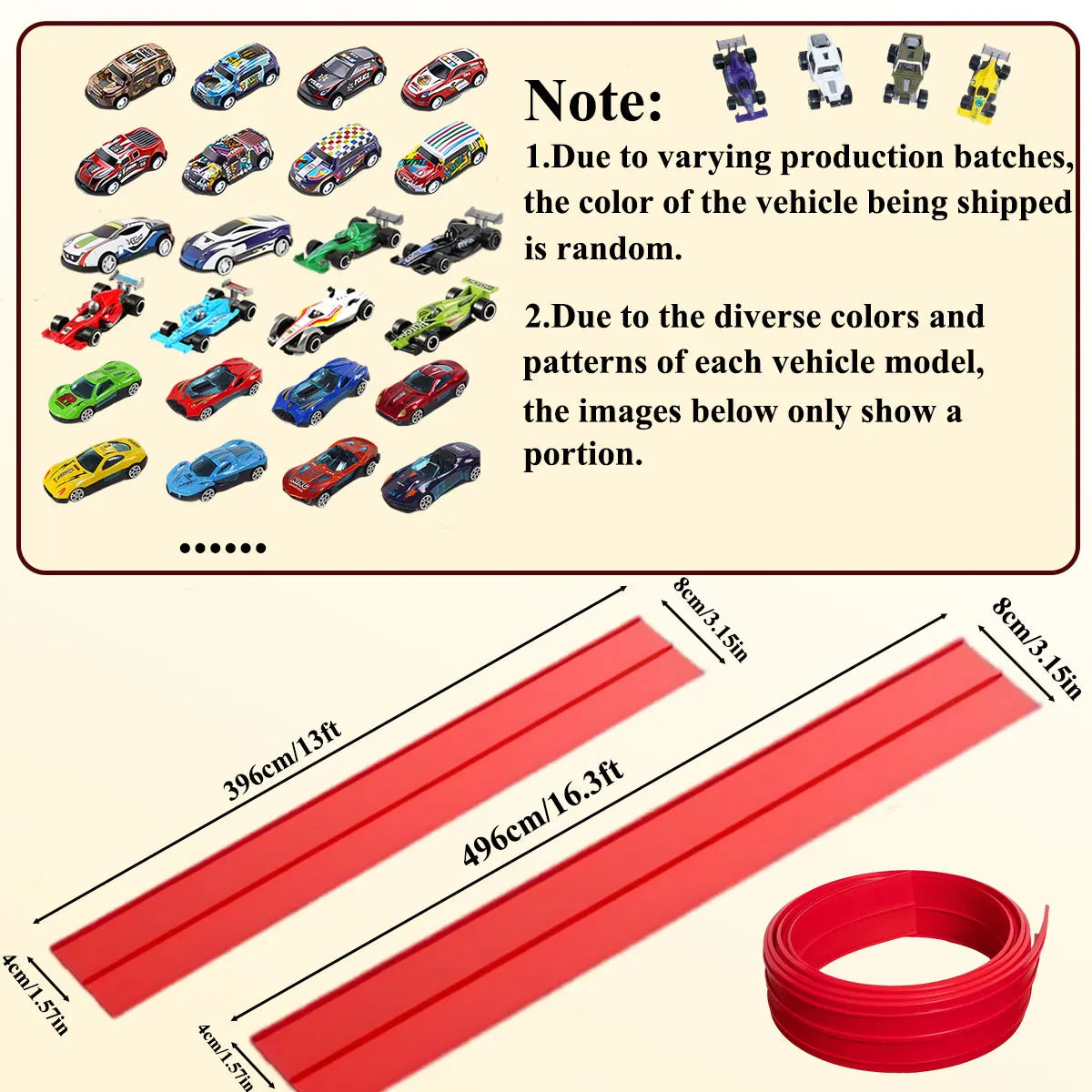 Flexible Track Car Set β DIY Gravity-Powered Racing Fun