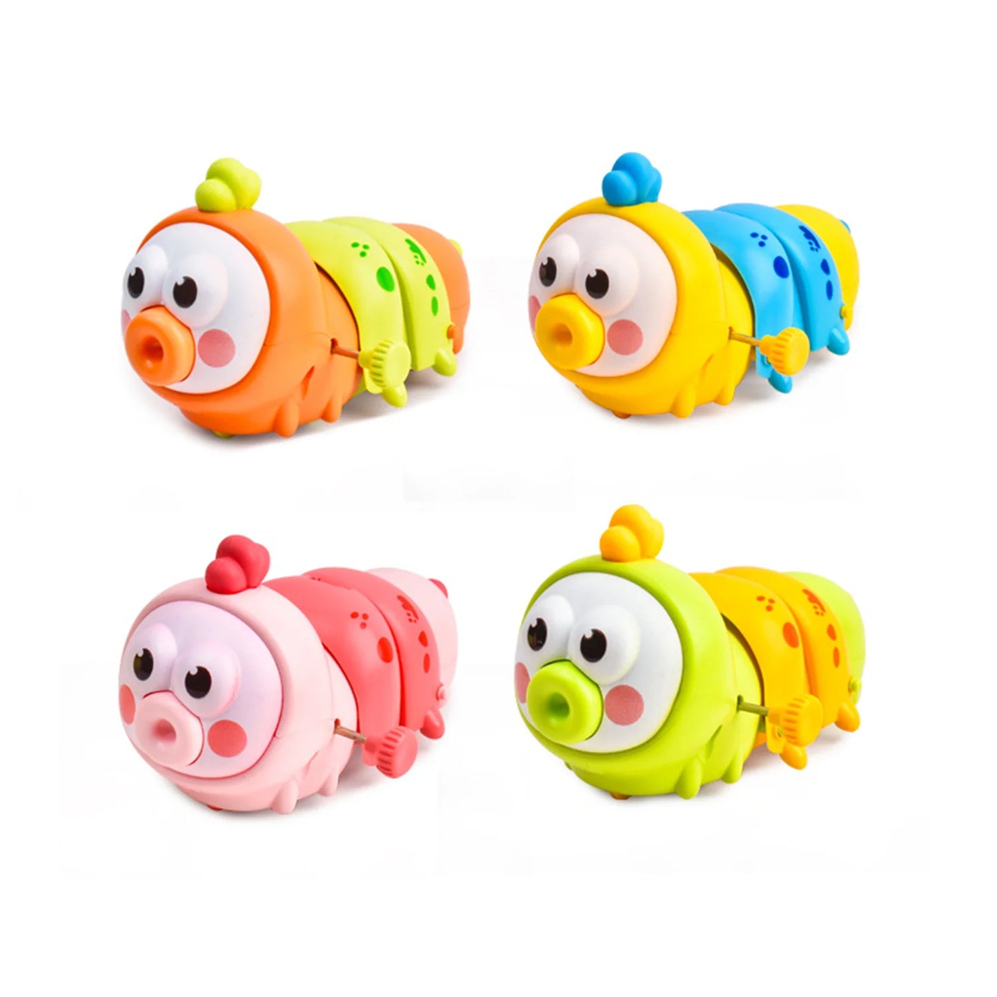 Caterpillar Crawl Race – Wind-Up Wiggly Fun