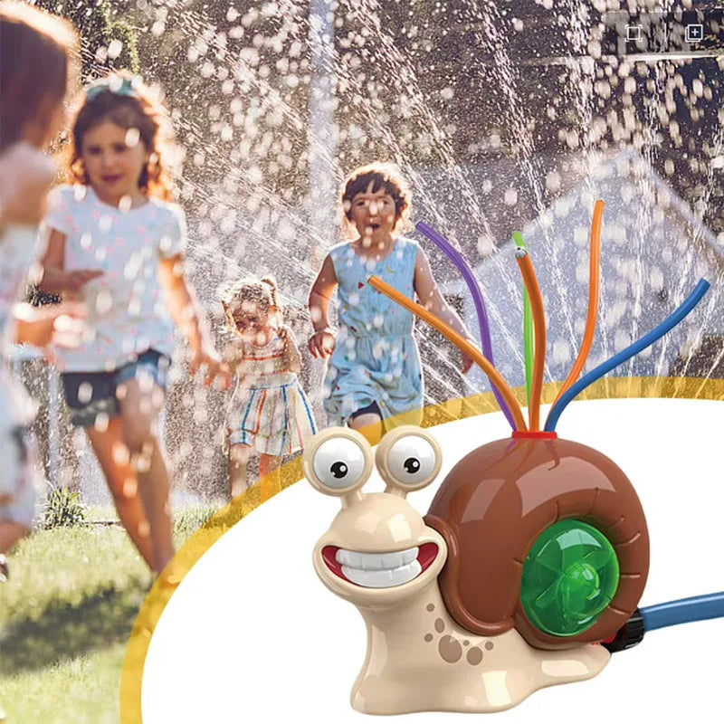 SplashSnail - Garden Sprinkler Toy