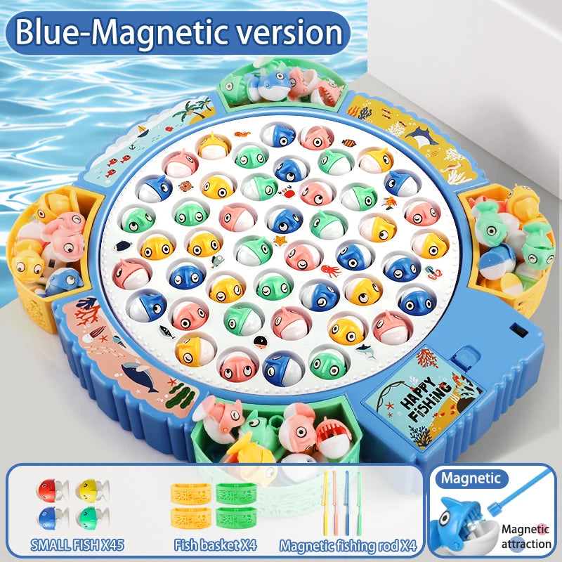 SpinCatch Magnetic Fishing Game Plate