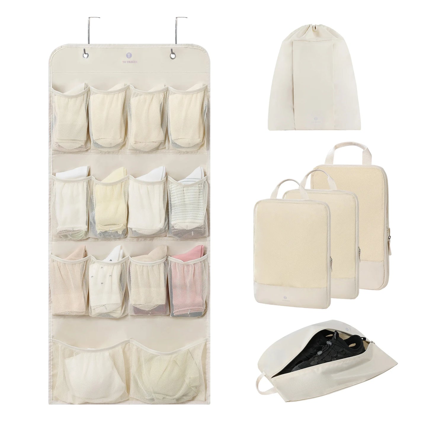 PackEase Kids Compression Travel Organiser Bag