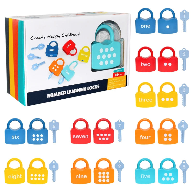 Alphabet Lock & Key Learning Set