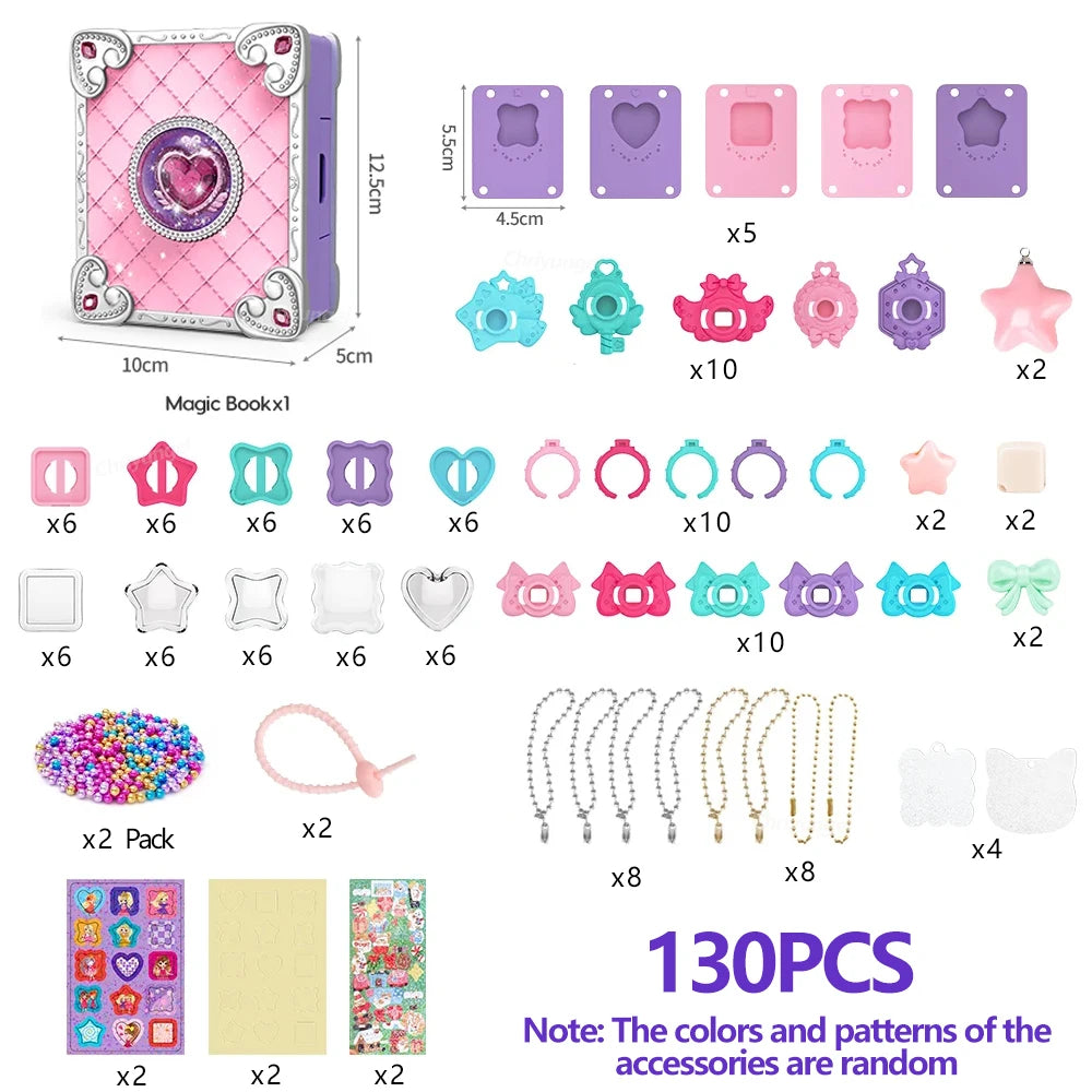 MagicSpark DIY Jewellery Making Kit for Kids