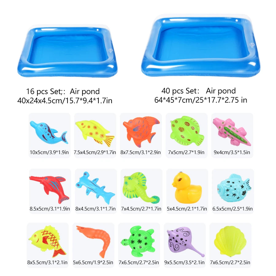 Magnetic Pool Fishing Set