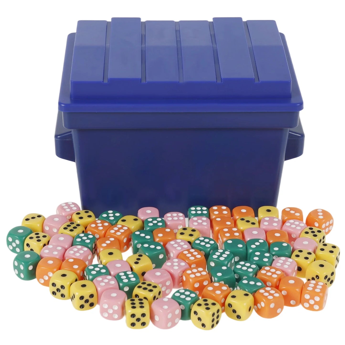 DiceRush Party Game Set | Fast-Paced 2–6 Player Family Dice Game with Tray & 80 Dice