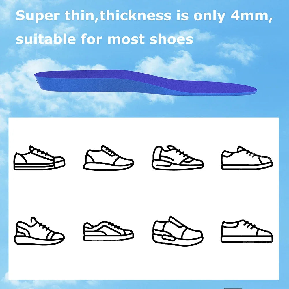 Shoe Insoles with Airtag Protective Cover – Hidden Tracking Holder for Kids and Seniors
