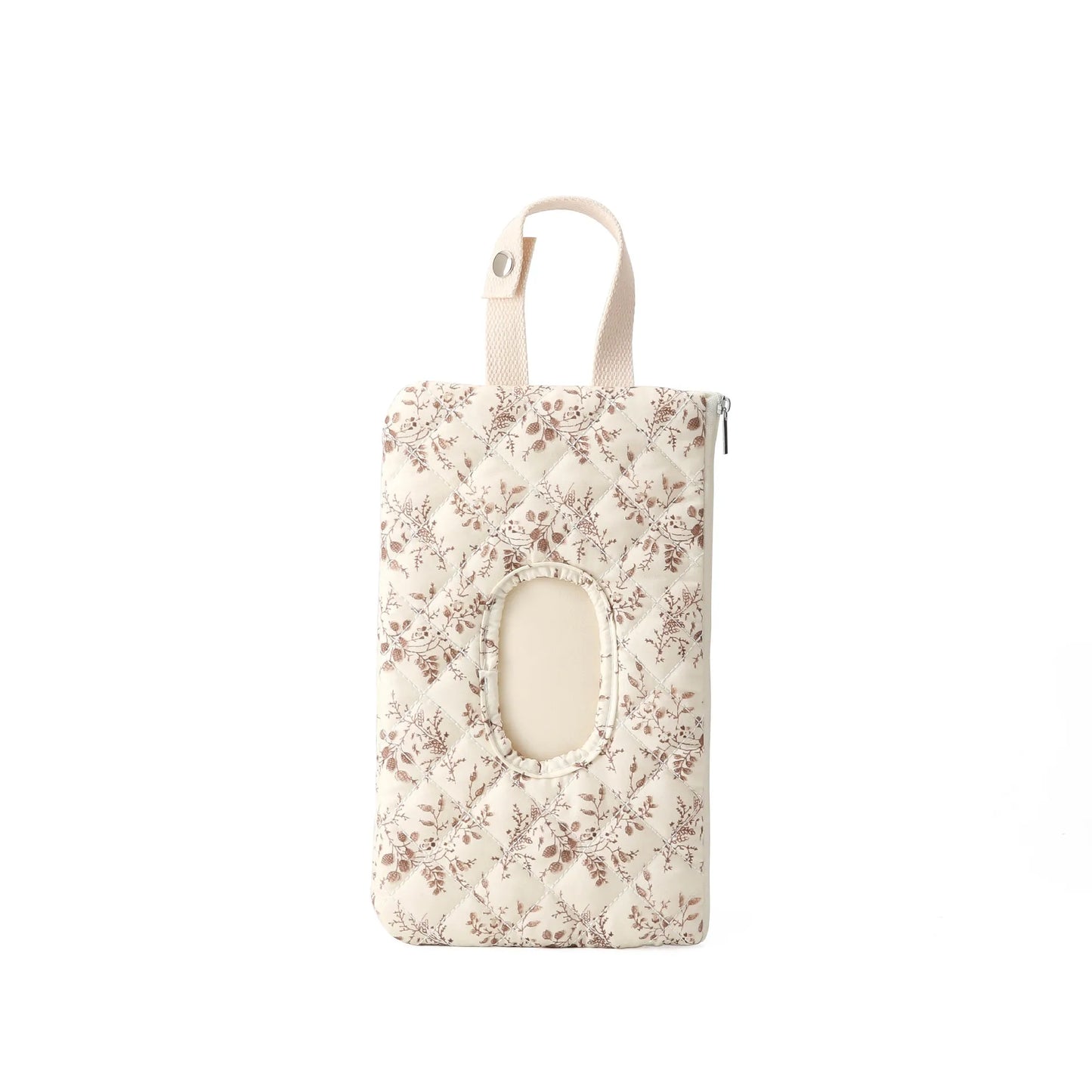 Floral Stroller Tissue & Wet Wipes Organiser