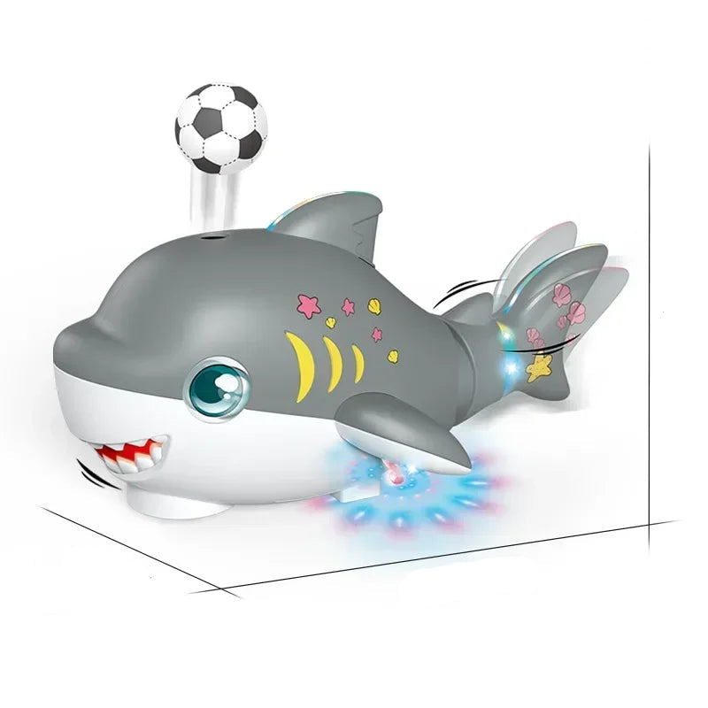 Shark Blowing Ball Car β Interactive Electric Toy for Kids