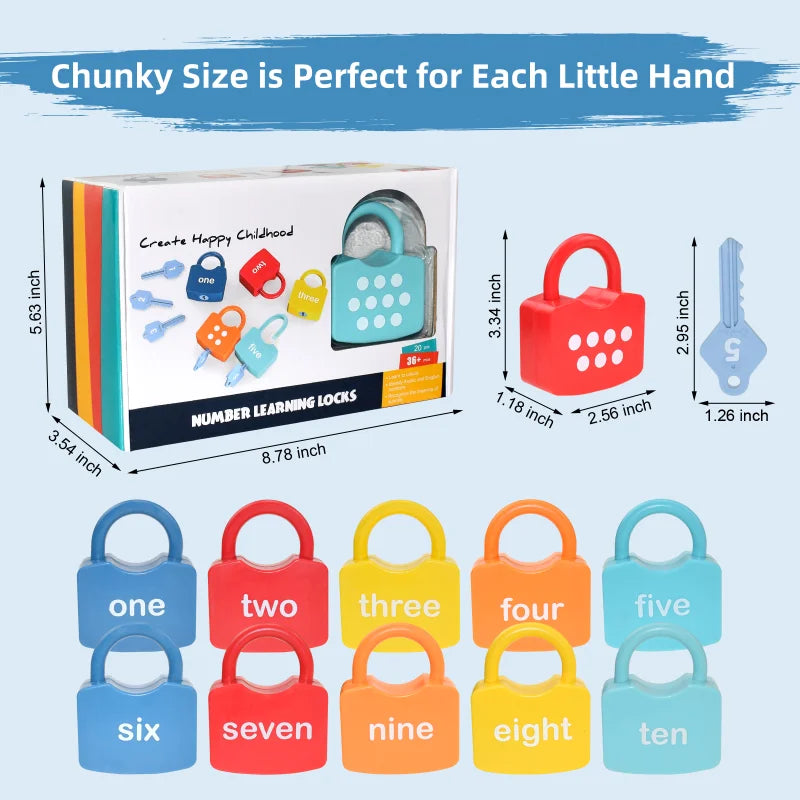 Alphabet Lock & Key Learning Set