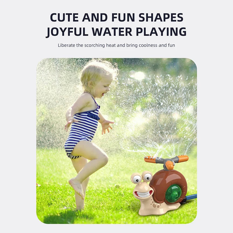 SplashSnail - Garden Sprinkler Toy