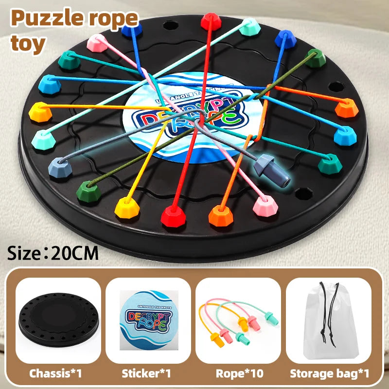 KnotMaster Rope Challenge Logic Puzzle Game