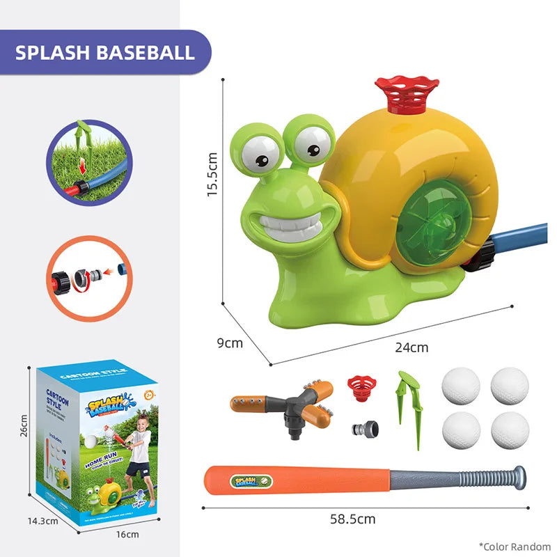 SplashSnail - Garden Sprinkler Toy