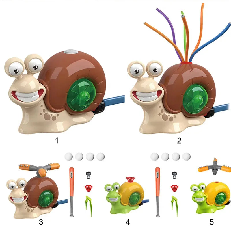 SplashSnail - Garden Sprinkler Toy