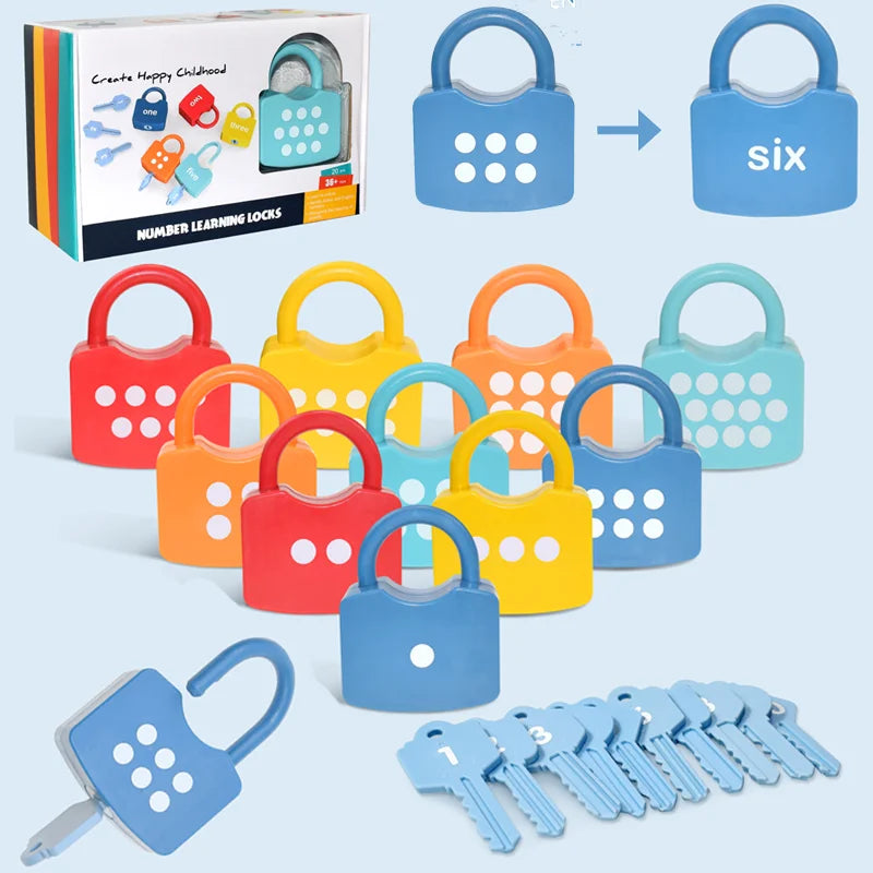 Alphabet Lock & Key Learning Set