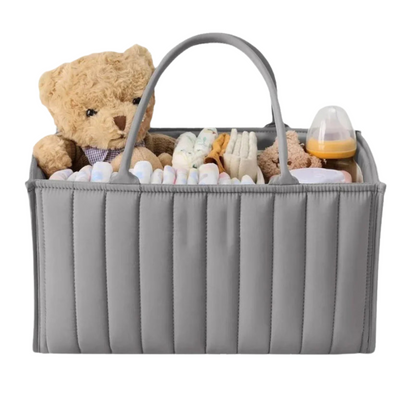 Baby Diaper Organizer Bag – Folding Portable Storage Caddy