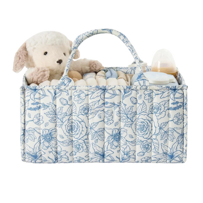 Baby Diaper Organizer Bag – Folding Portable Storage Caddy
