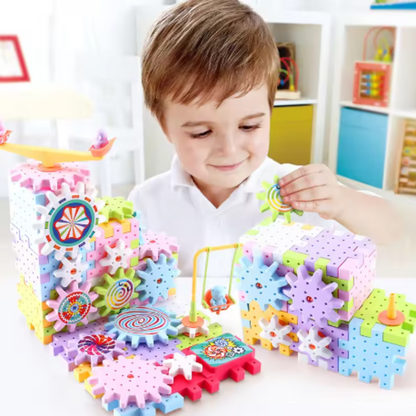 Electric Gear Building Blocks for Kids