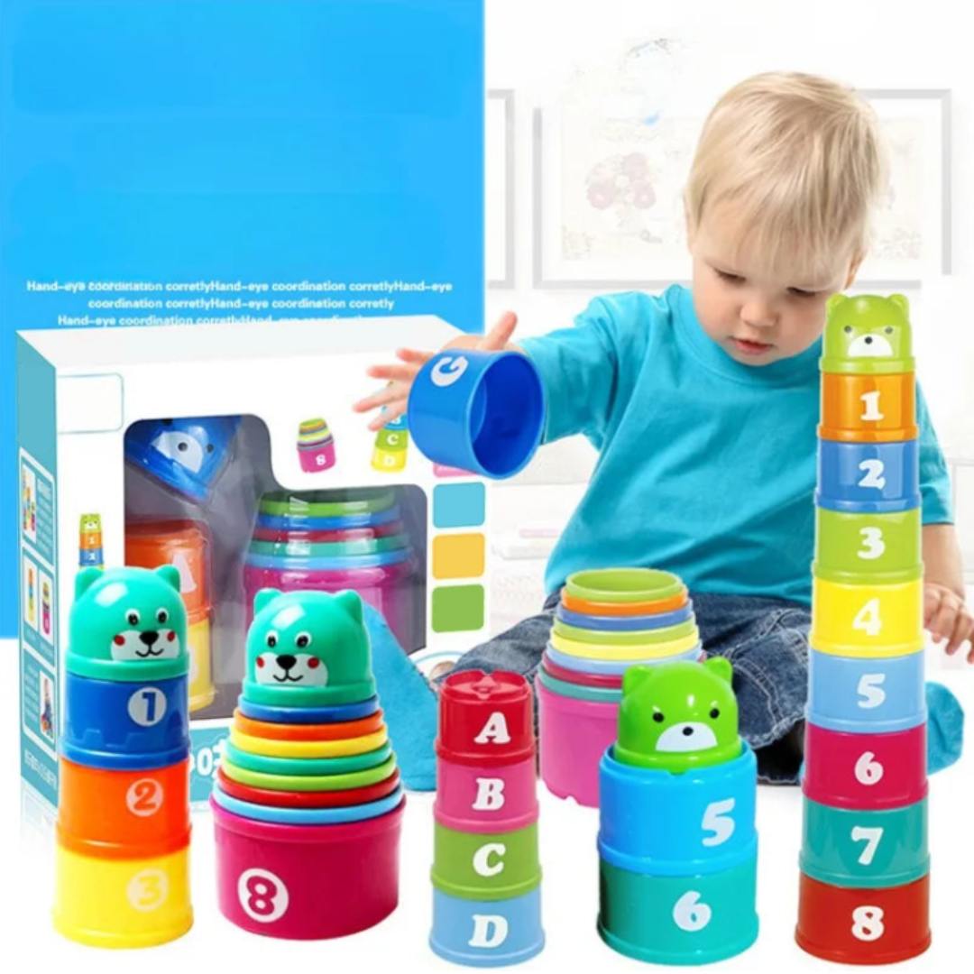 Kid Stacking Cups