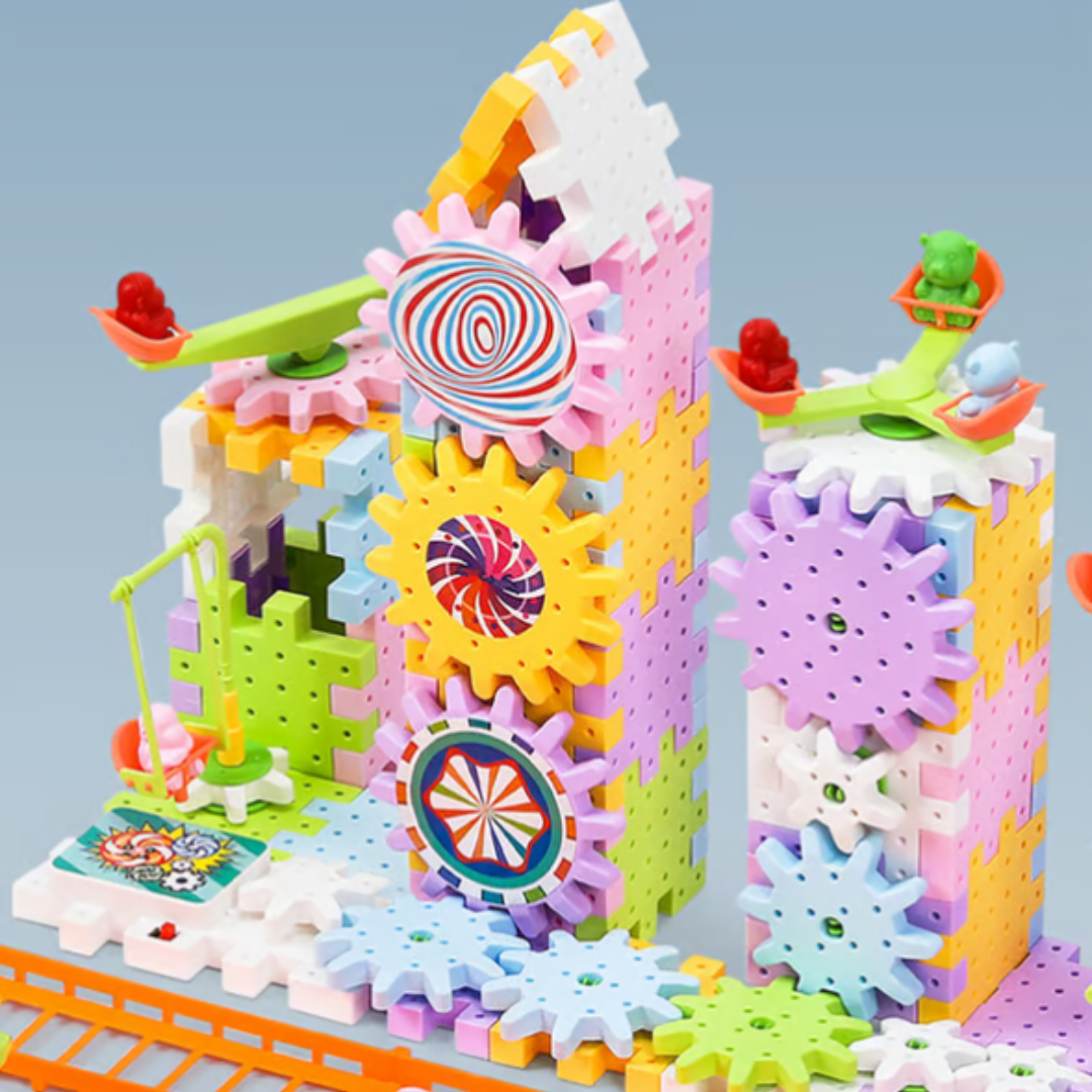 Electric Gear Building Blocks for Kids