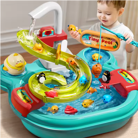 Sink & Fish Playtime Toy Set