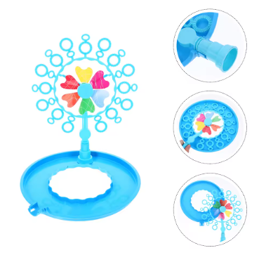 Bubbly Breeze – Windmill Bubble Machine Gun