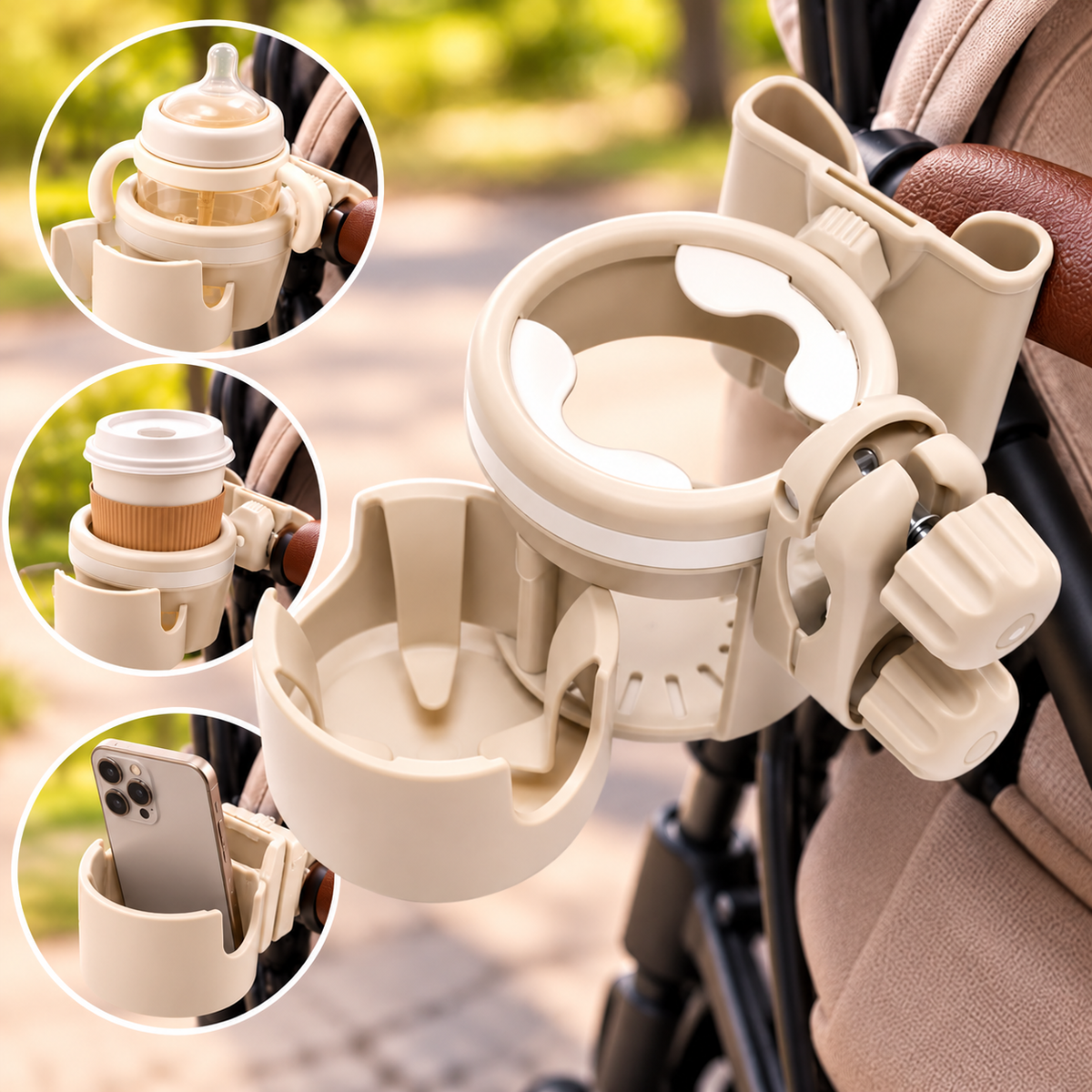 SipMate – Adjustable Stroller Cup Holder 🍼🥤