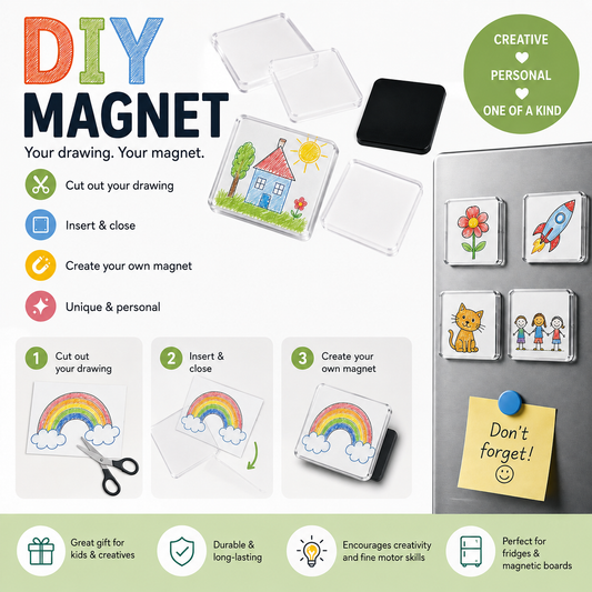 Craftify DIY Acrylic Fridge Magnet Kit