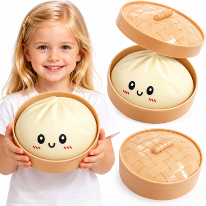 DoughDumpling – Giant Squishy Stress Ball 🥟☁️