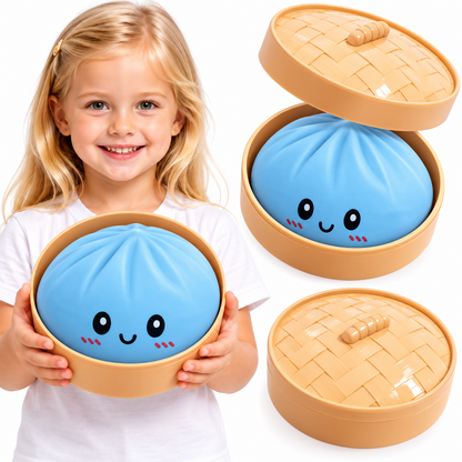 DoughDumpling – Giant Squishy Stress Ball 🥟☁️