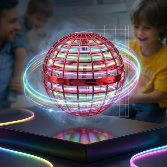 OrbitGlow Flying Orb Ball with LED Lights