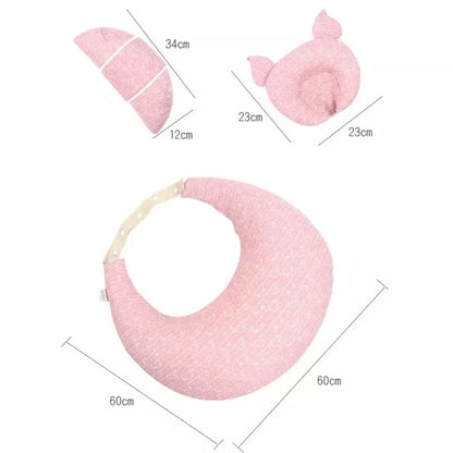 NestEase – Adjustable Nursing Pillow 🤱☁️