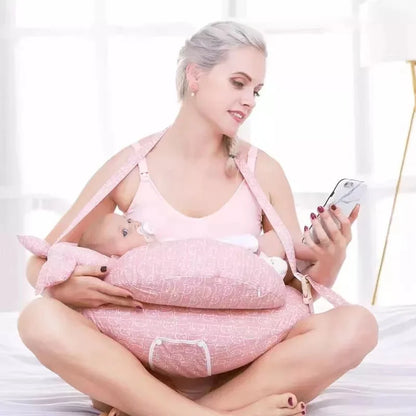 NestEase – Adjustable Nursing Pillow 🤱☁️