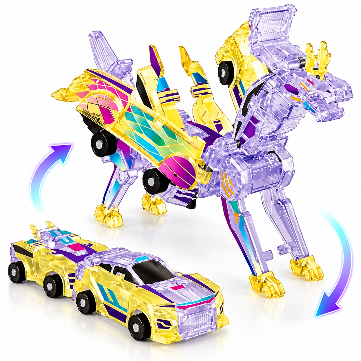 DragonShift – 2-in-1 Transforming Robot Car 🐉🚗